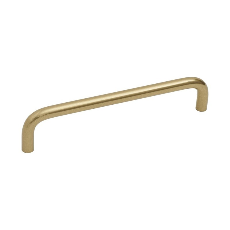 Bolmen Handle 13,6 cm, Untreated Polished Brass