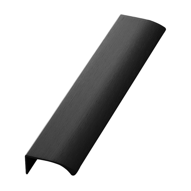 Edge Straight Handle 20 cm, Brushed Black