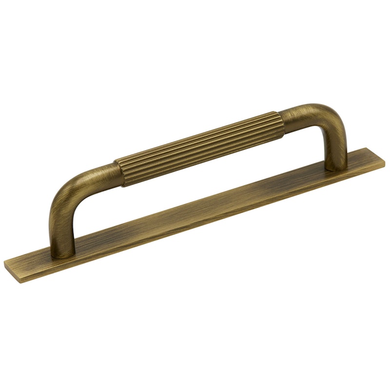 Handle Helix Stripe / Tray-128 - Antique Bronze