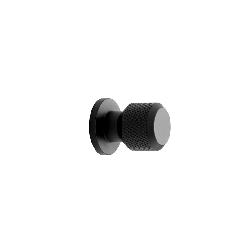 Manor Round Knob, Matte black