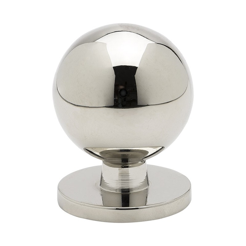 Solliden Knob, Nickel Plated