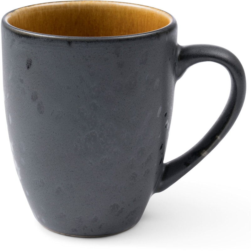 Bitz Mug 30 cl, Black/Amber