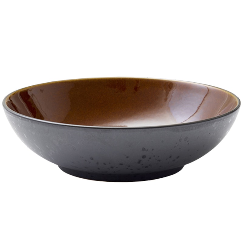 Gastro Salad Bowl Ø24 cm, Black/Amber