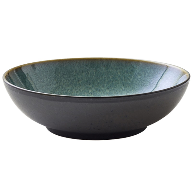 Gastro Salad Bowl Ø24 cm, Black/Green