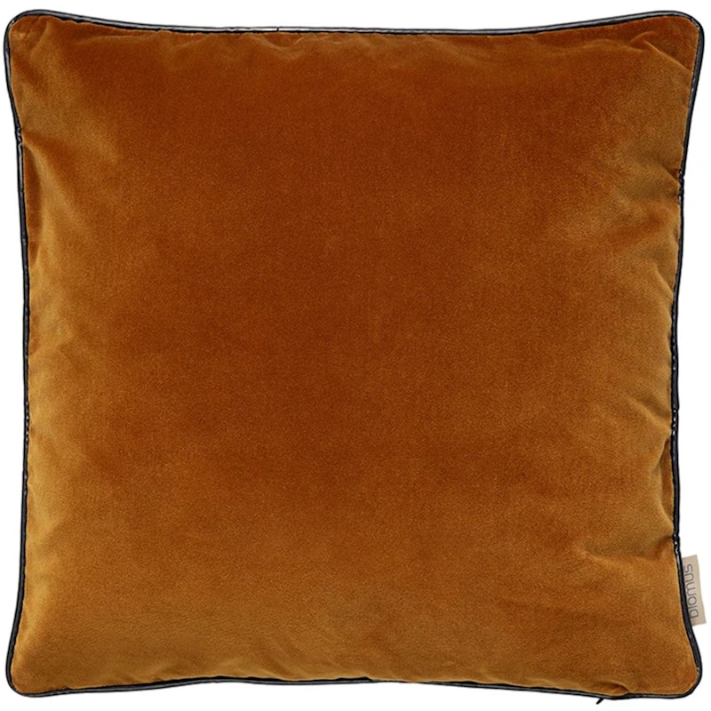 VELVET Cushion Cover 40x40 cm, Rustique Brown