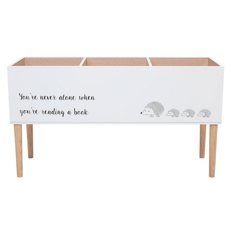 Bookshelf Browser Box 90x50x30 cm, White