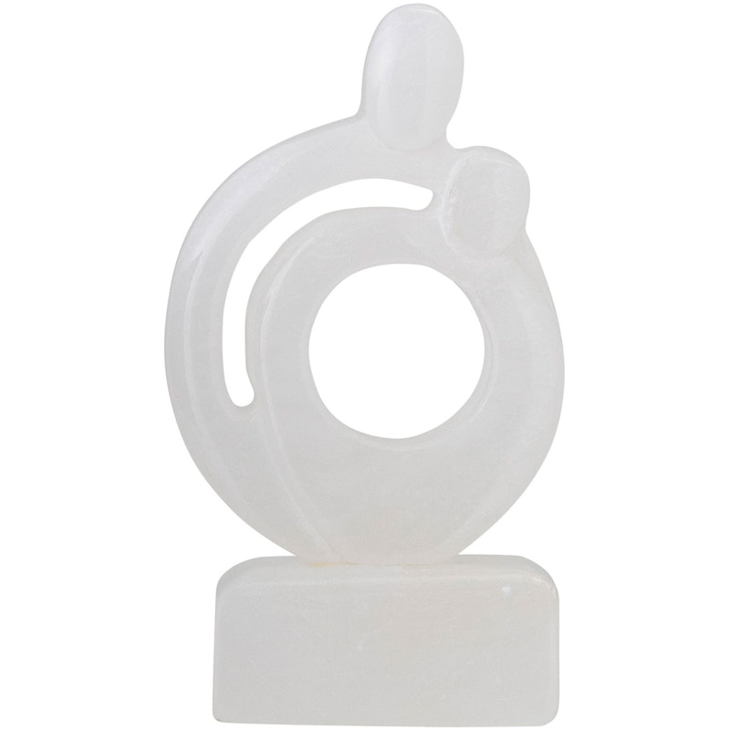 Cise Sculpture 16x9 cm, White