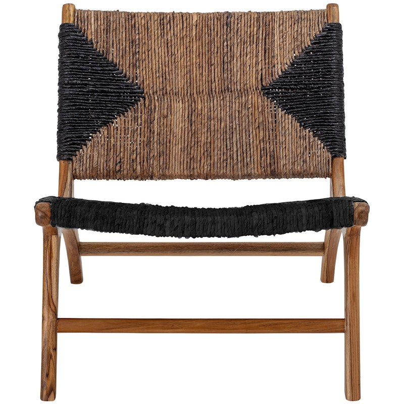 Grant Lounge Chair Teak, Black / Nature