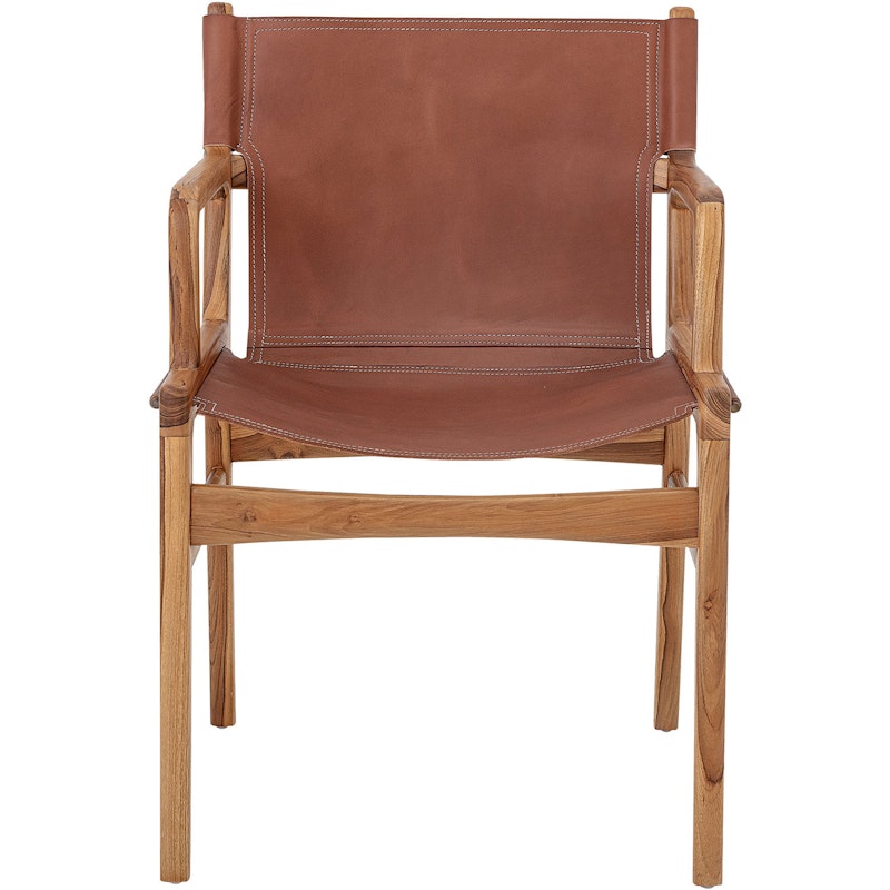 Ollie Lounge Chair Teak / Leather