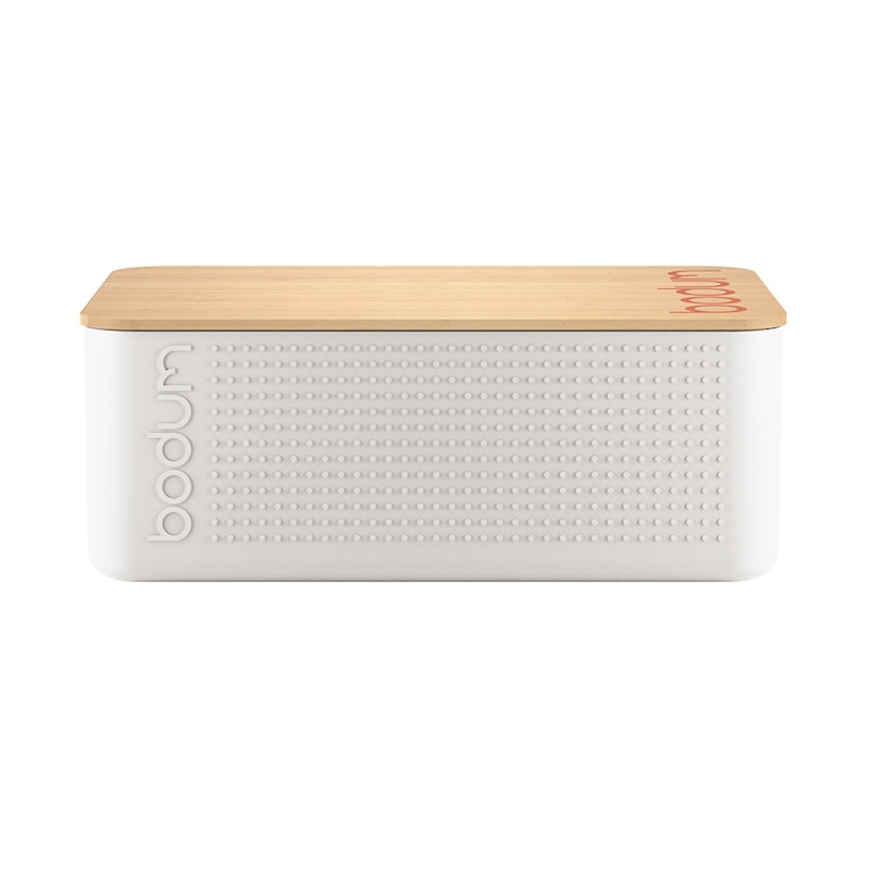 Bistro Bread Box, White