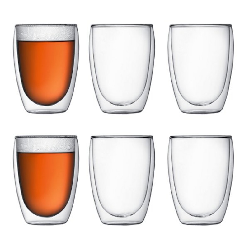 PAVINA Double wall Glass 35 cl, 6-pcs