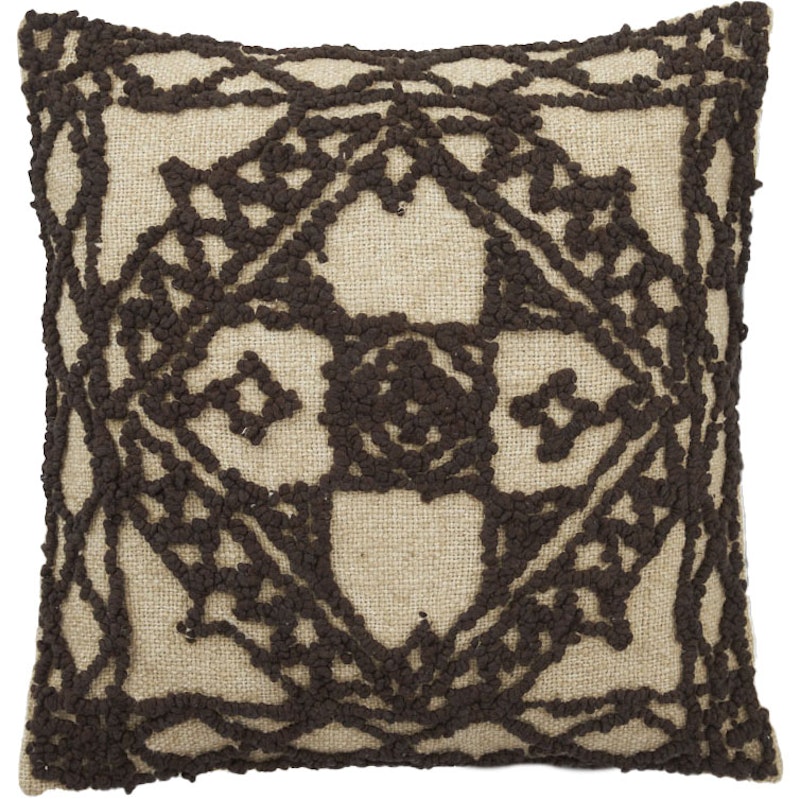 Swati Cushion Cover 50x50 cm, Brown / Beige