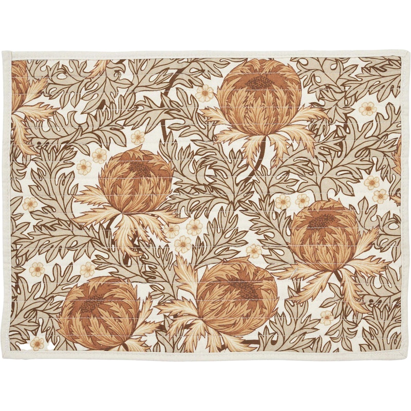 Naima Placemat 35x45 cm, Brown / White / Beige