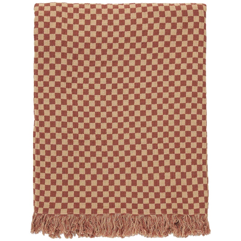 Nefelli Throw 130x170 cm, Rust Red