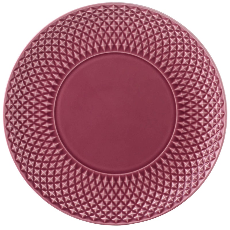 Bicos Serving Plate Ø33 cm, Pink