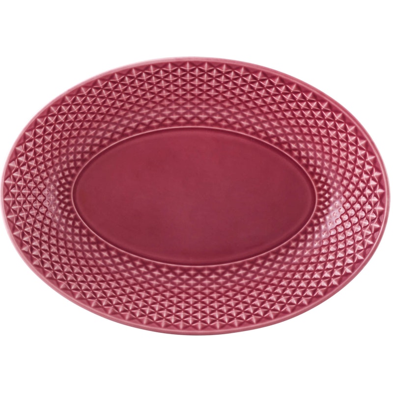 Bicos Serving Plate Ø28 cm, Pink