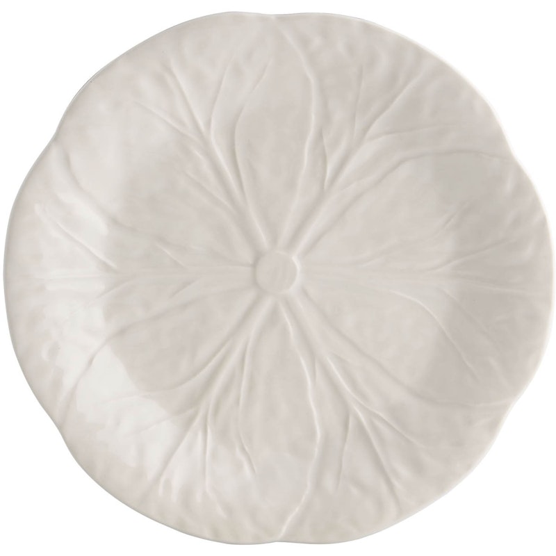 Cabbage Plate Ø19 cm, Branco
