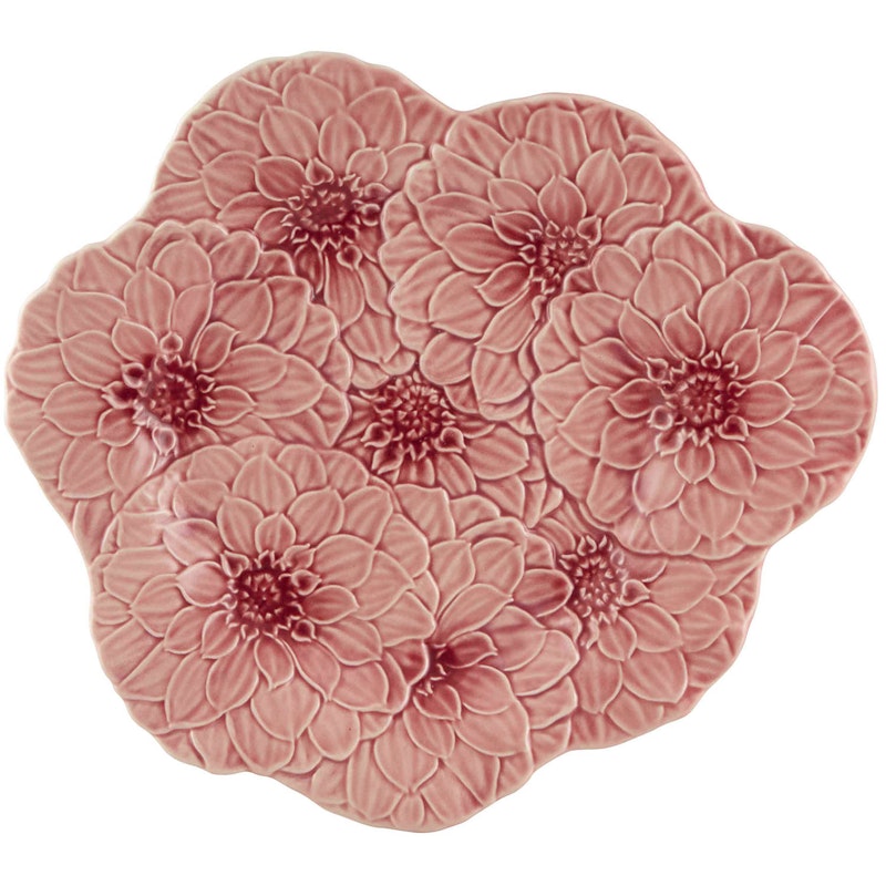Maria Flor Plate 28 cm, Pink