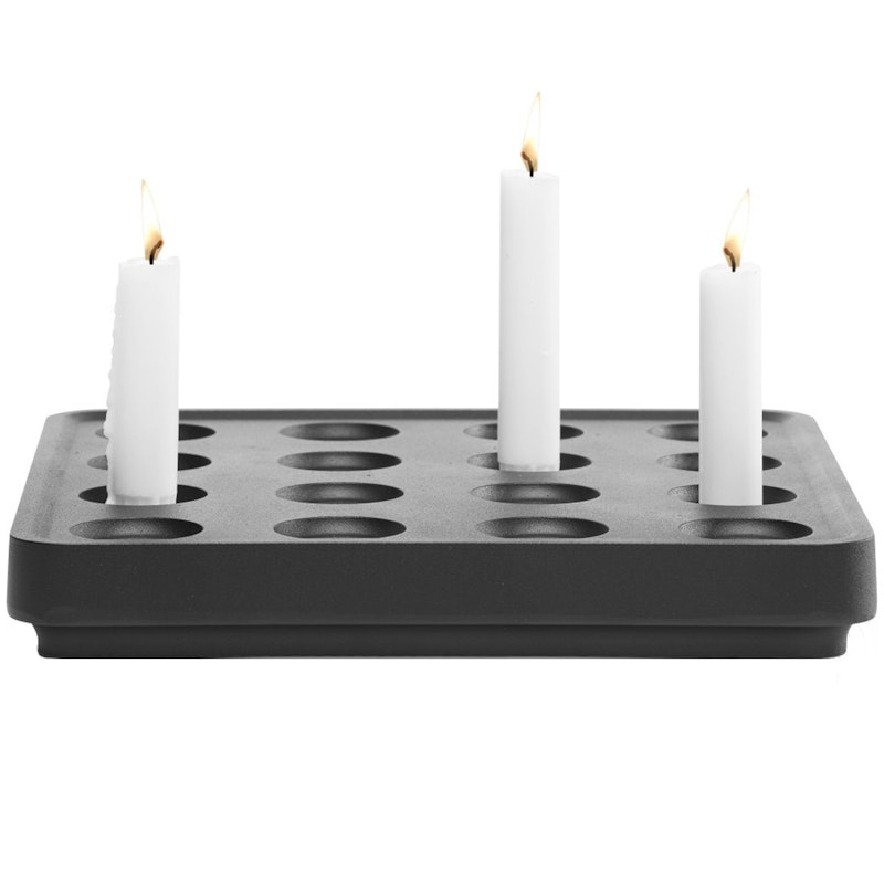 Stumpastaken Candle Holder Original, Black