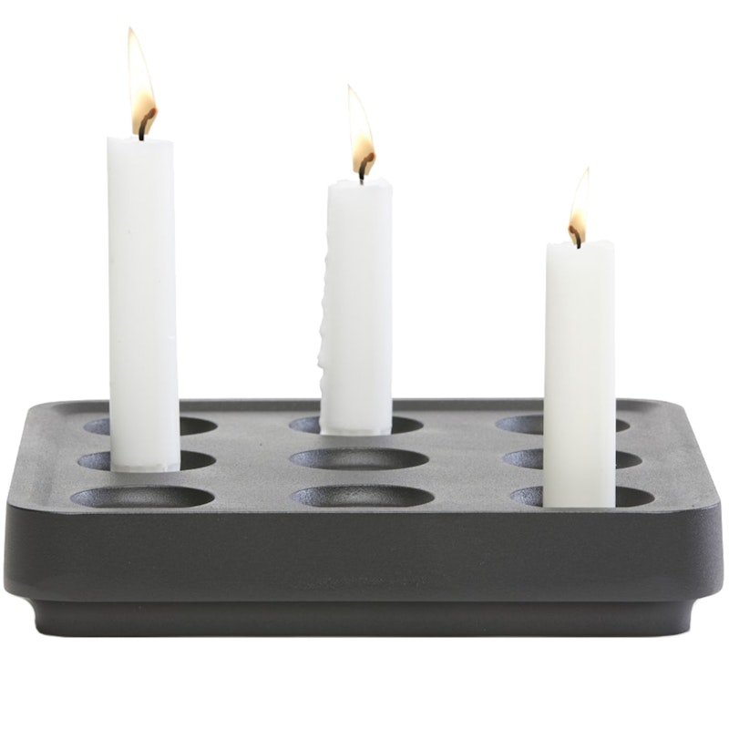 Stumpastaken Candle Holder Small, Black