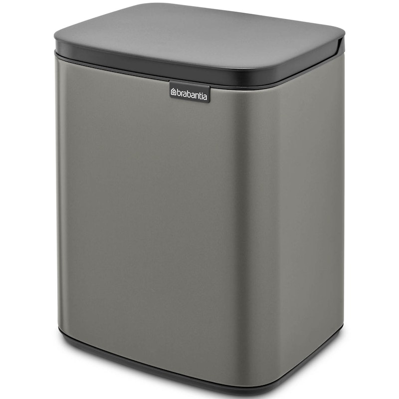 Bo Paper Bin 7 L, Platinum