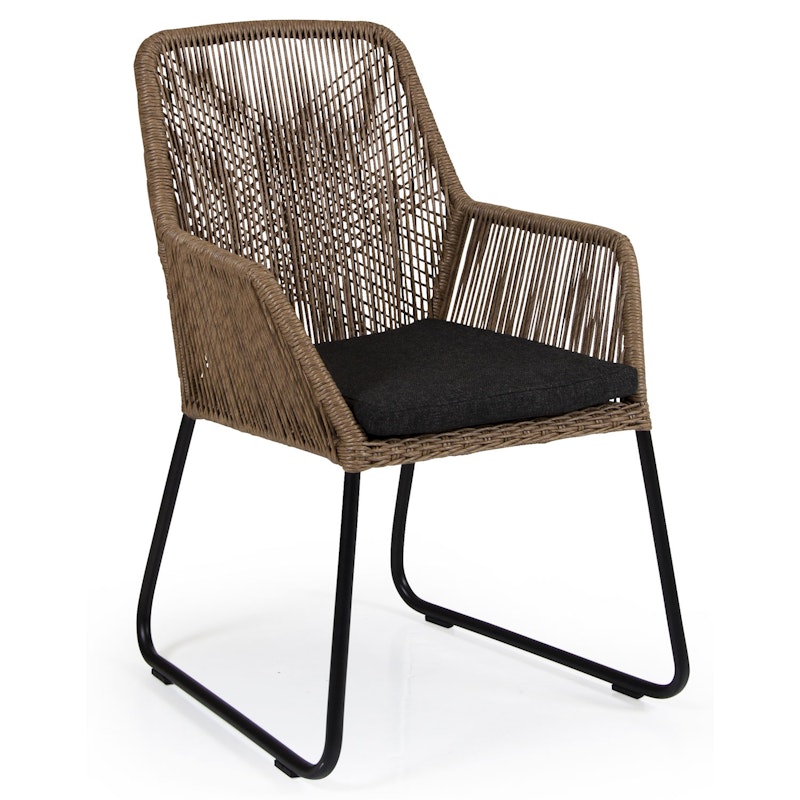 Midway Dining Chair with Pad, Nature