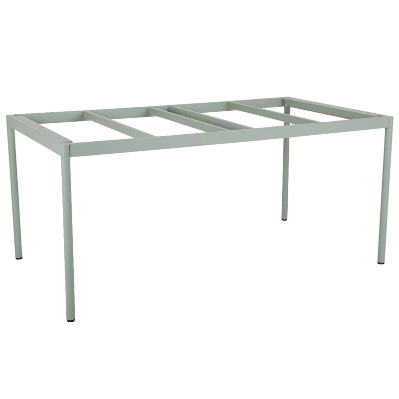 Nox Table Stand Aluminium 90x158 cm, Dusty Green