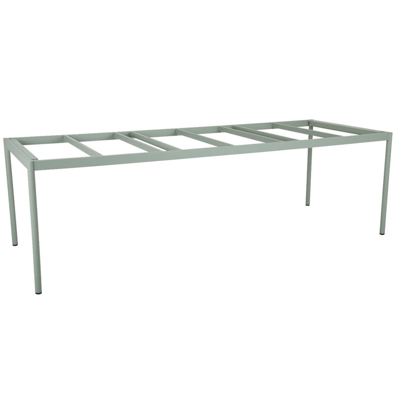 Nox Table Stand Aluminium 90x237, Dusty Green