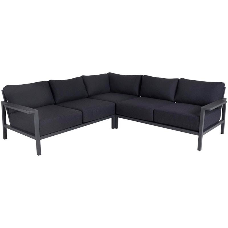 Skalfort Corner Sofa 5-Seater, Anthracite