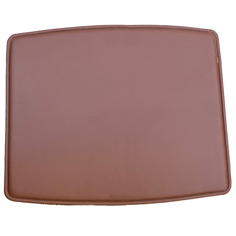 Arv Seat Pad For Lounge Chair, Brandy Leather