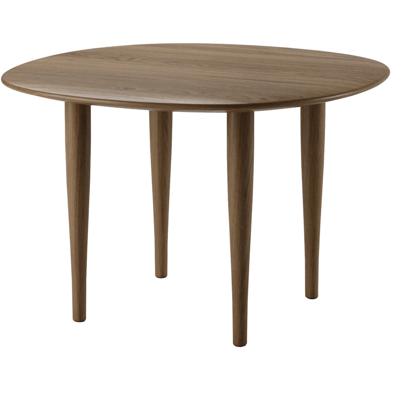 Jari Coffee Table Ø60 cm, Fumed Oak