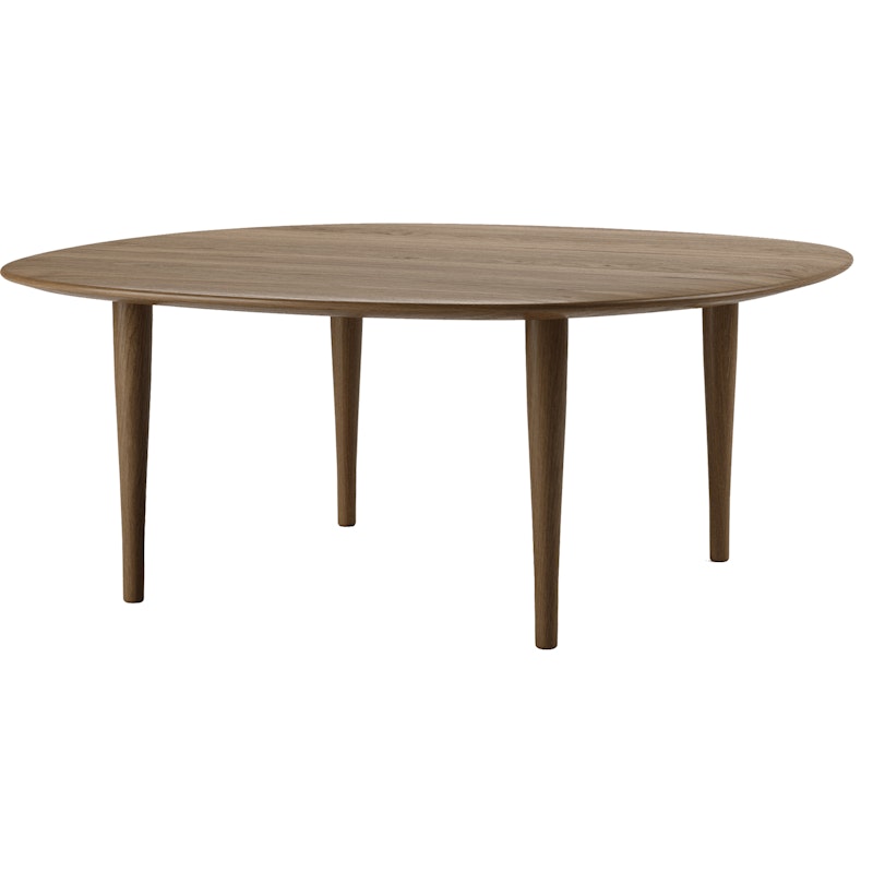 Jari Coffee Table Ø85 cm, Fumed Oak