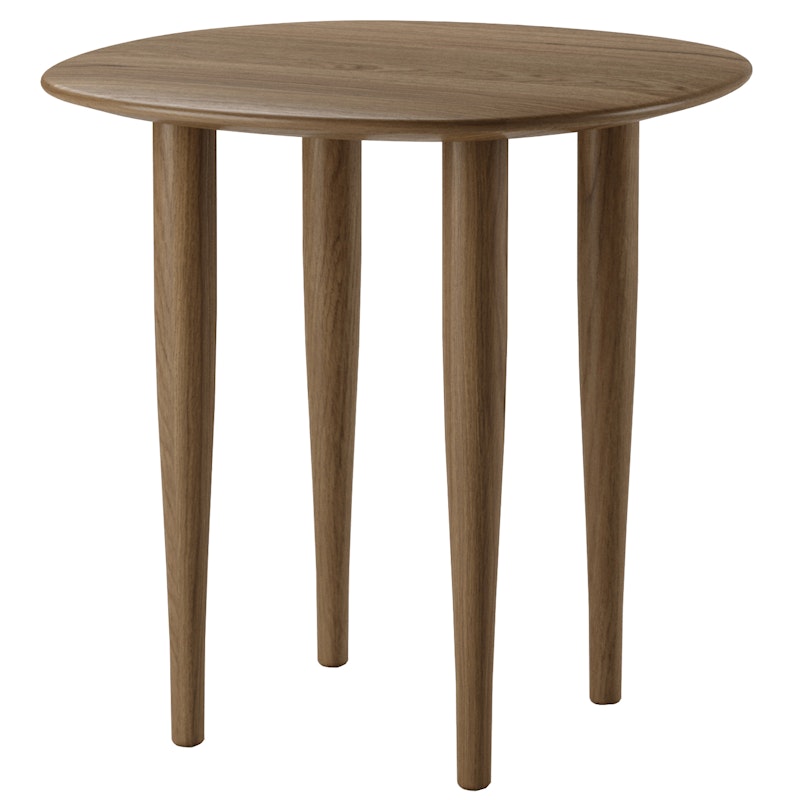 Jari Coffee Table Ø45 cm, Fumed Oak