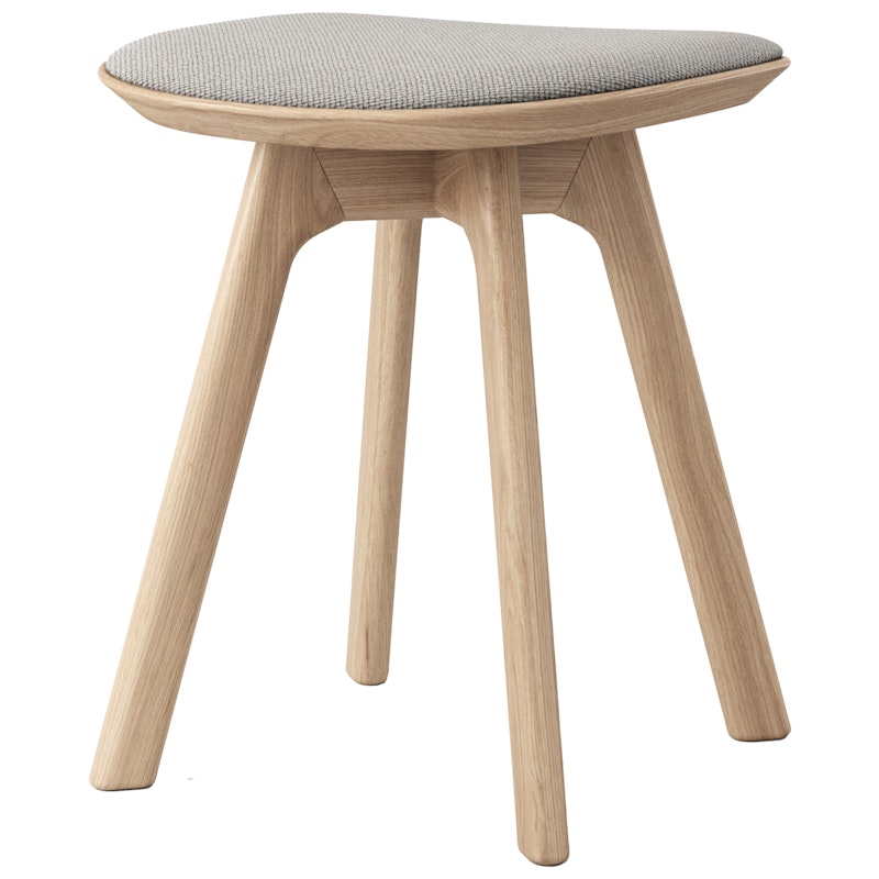 Pauline Stool, Oiled Oak / Hallingdal Grey