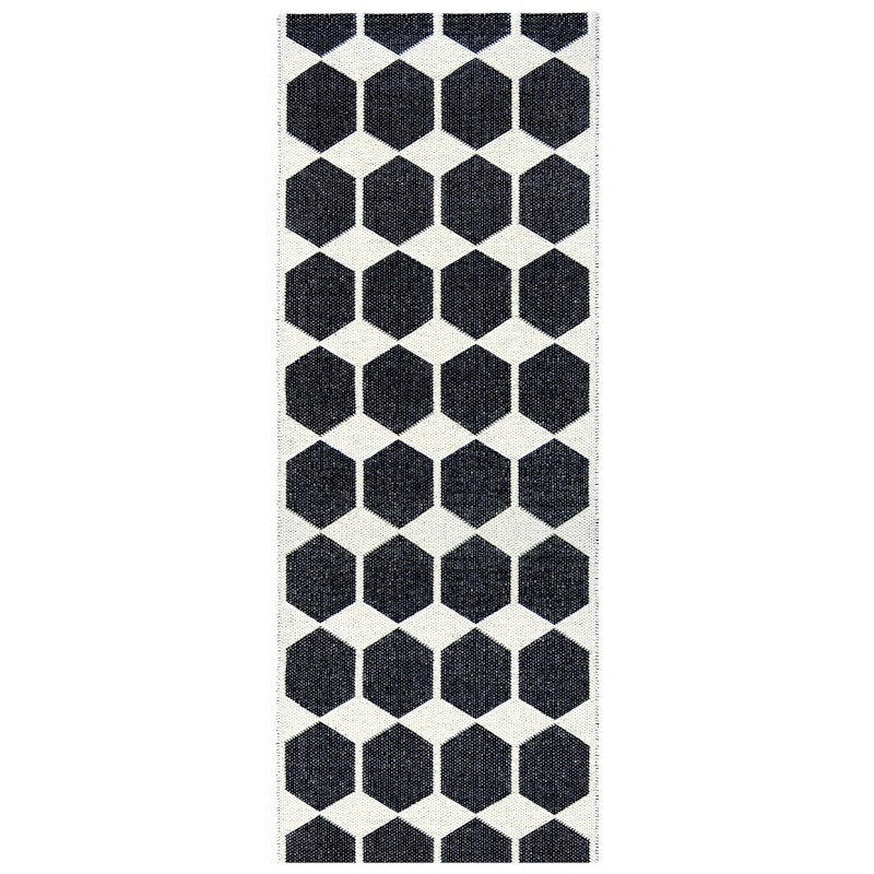 Anna Rug 140x70 cm, Black