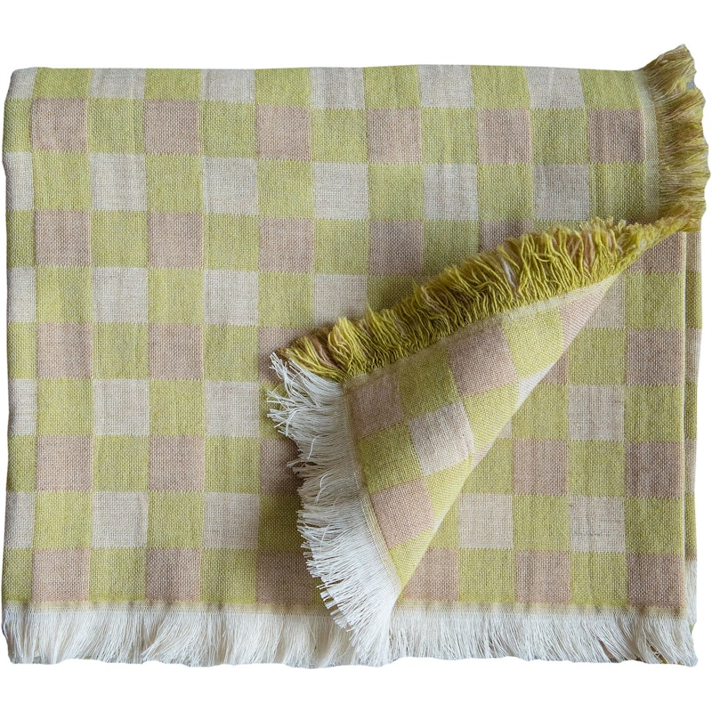 Poppy Throw 130x170 cm, Green