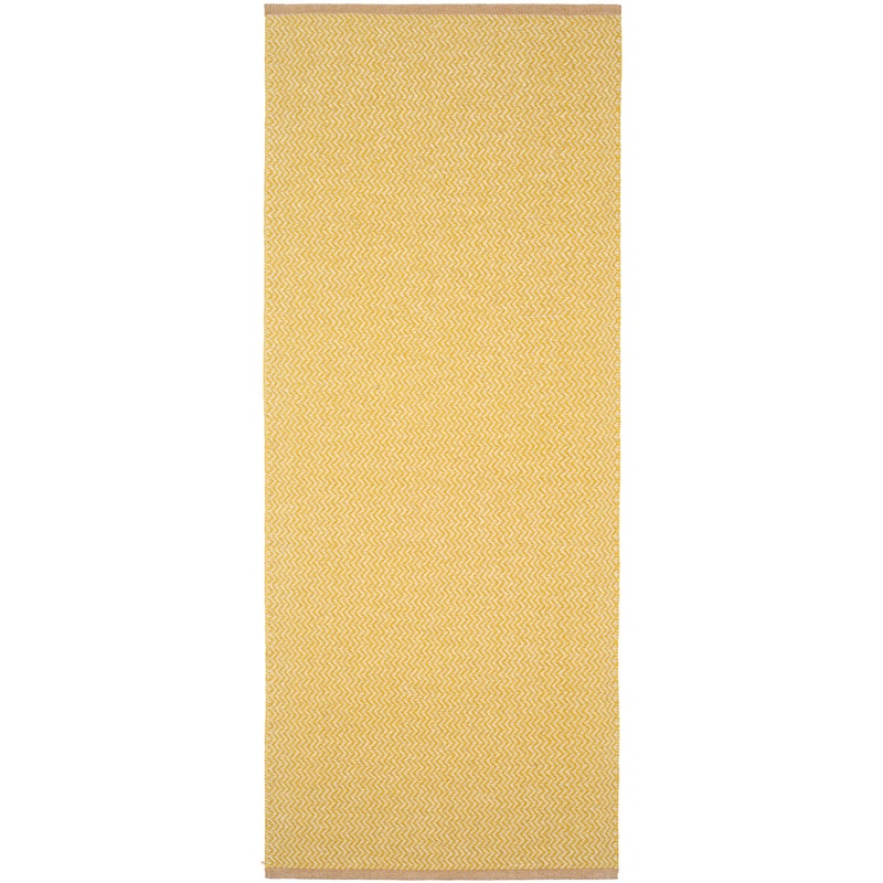 Strand Rug 70x180 cm, Mustard