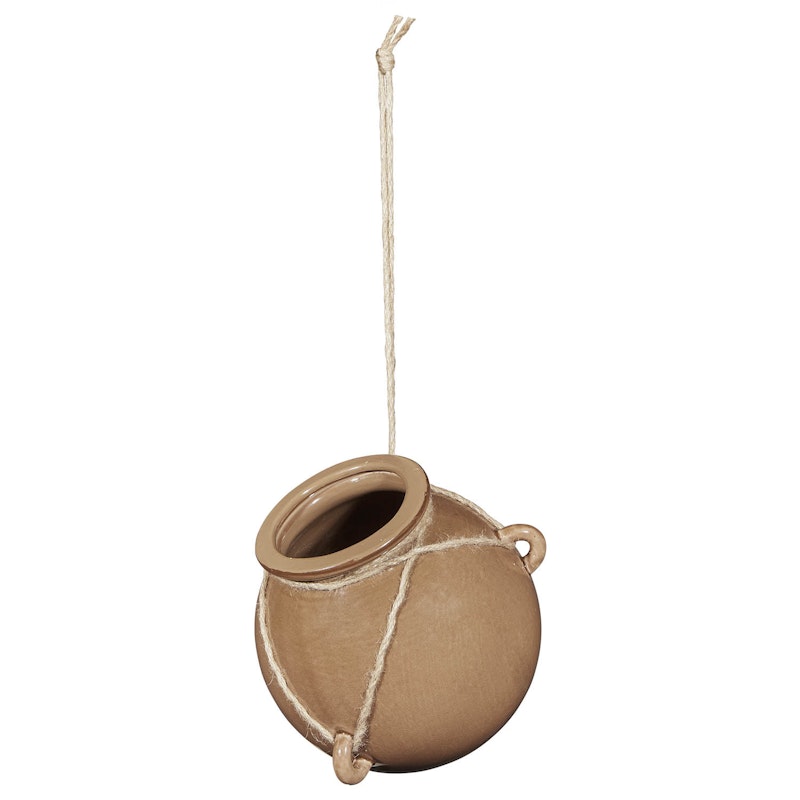 Eya Hanging Flowerpot, Brown