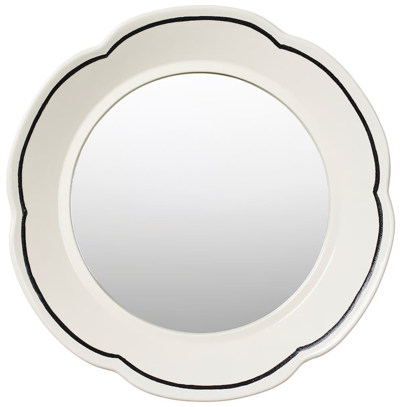 Hilma Mirror White, Ø36 cm