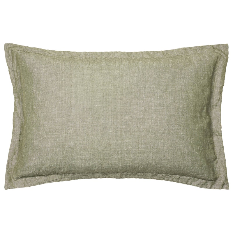 Linn Cushion Cover Grape Leaf Green, 40x60 cm