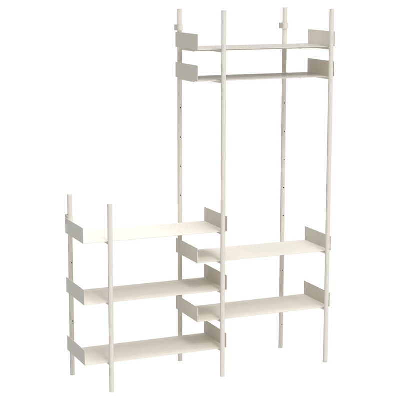 Nobuko Bookcase 7 Shelves, White