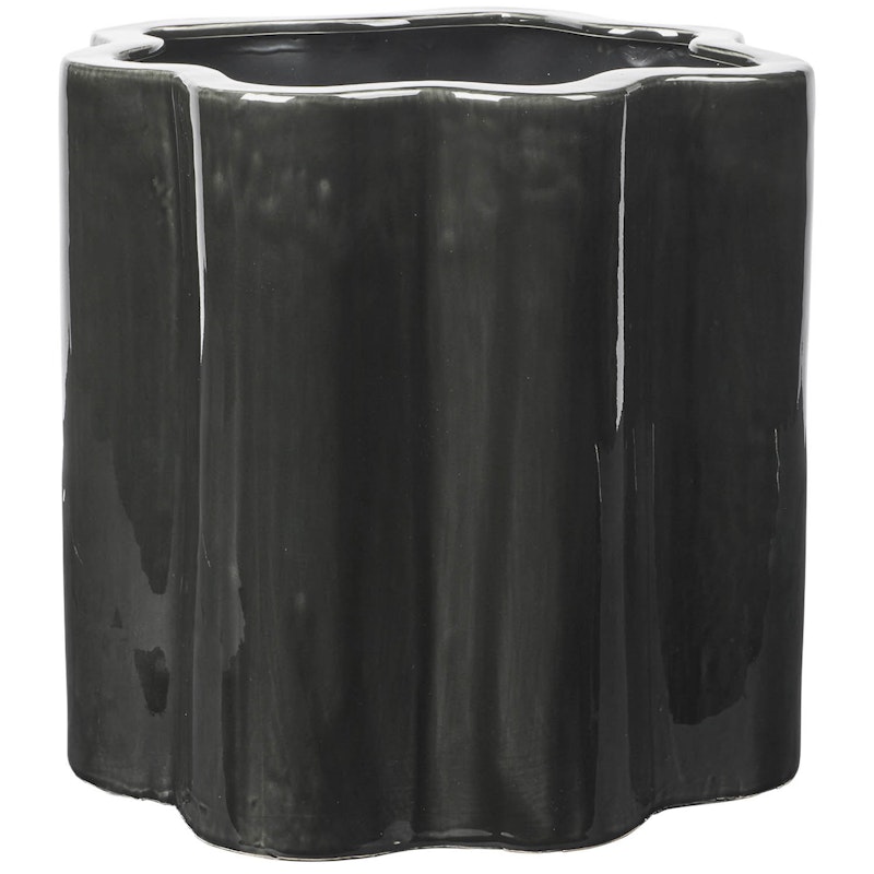 Sonja Planter Dark Green, 36 cm