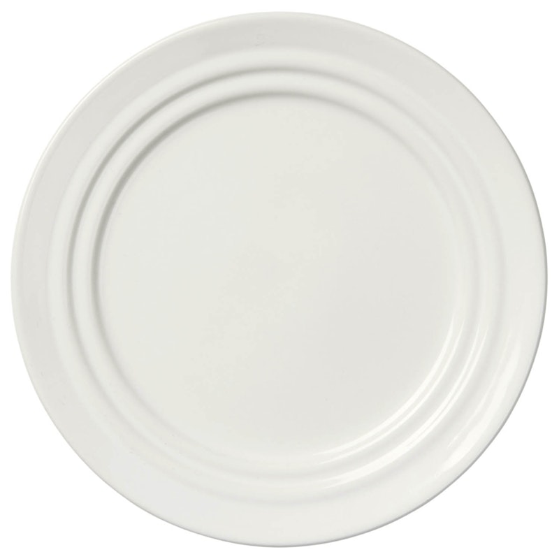 Stevns Dessert Plate Chalk White, 16 cm
