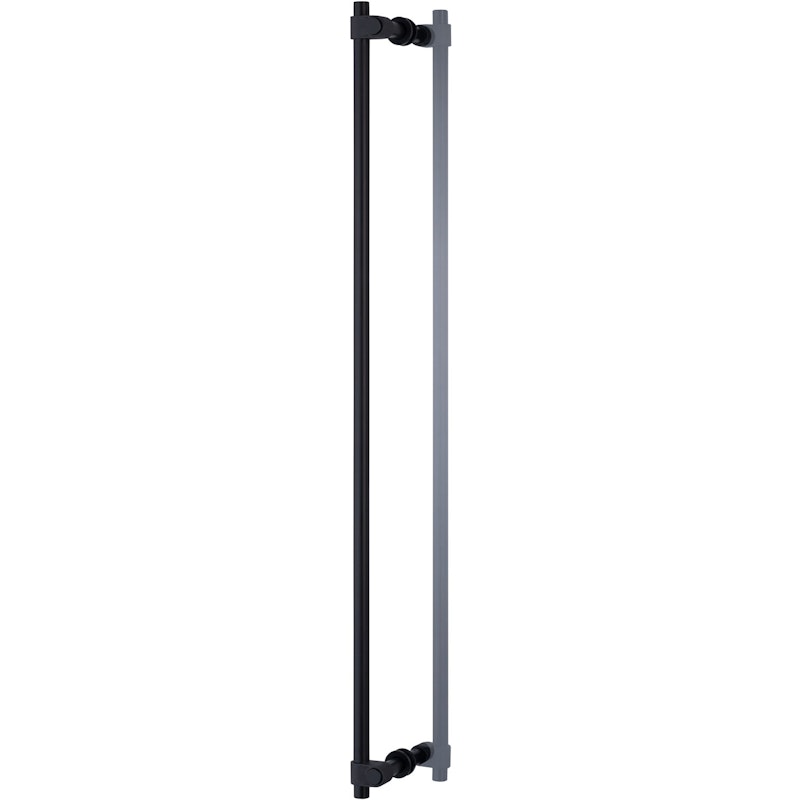 Closet Bar Double Sided Cast, Welders Black