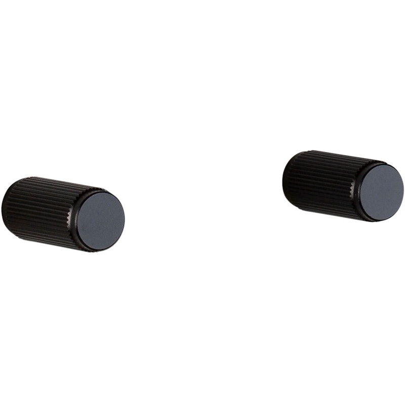 Linear Knobs 2-pack, Black