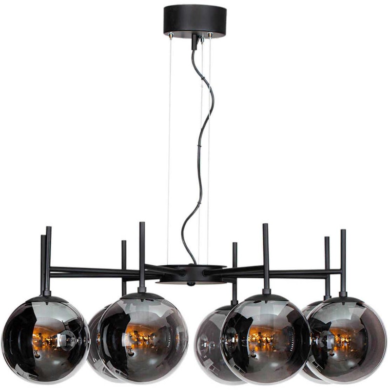 Boyle Chandelier, Smoked Grey