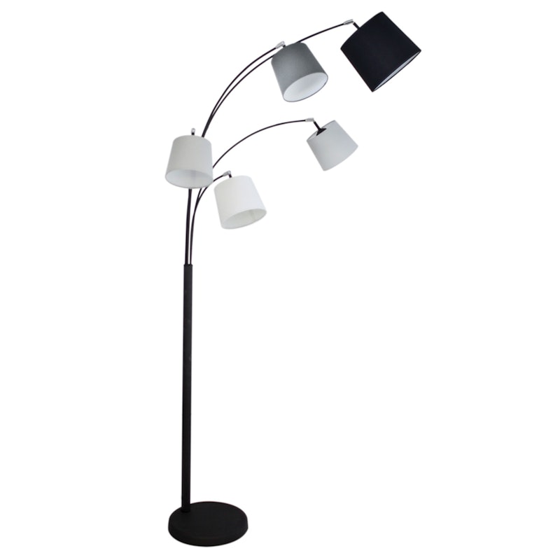 Foggy Floor Lamp H200cm, Sandblack