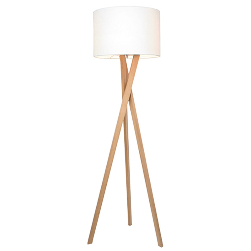 Vega Floor Lamp 160 cm, Oak