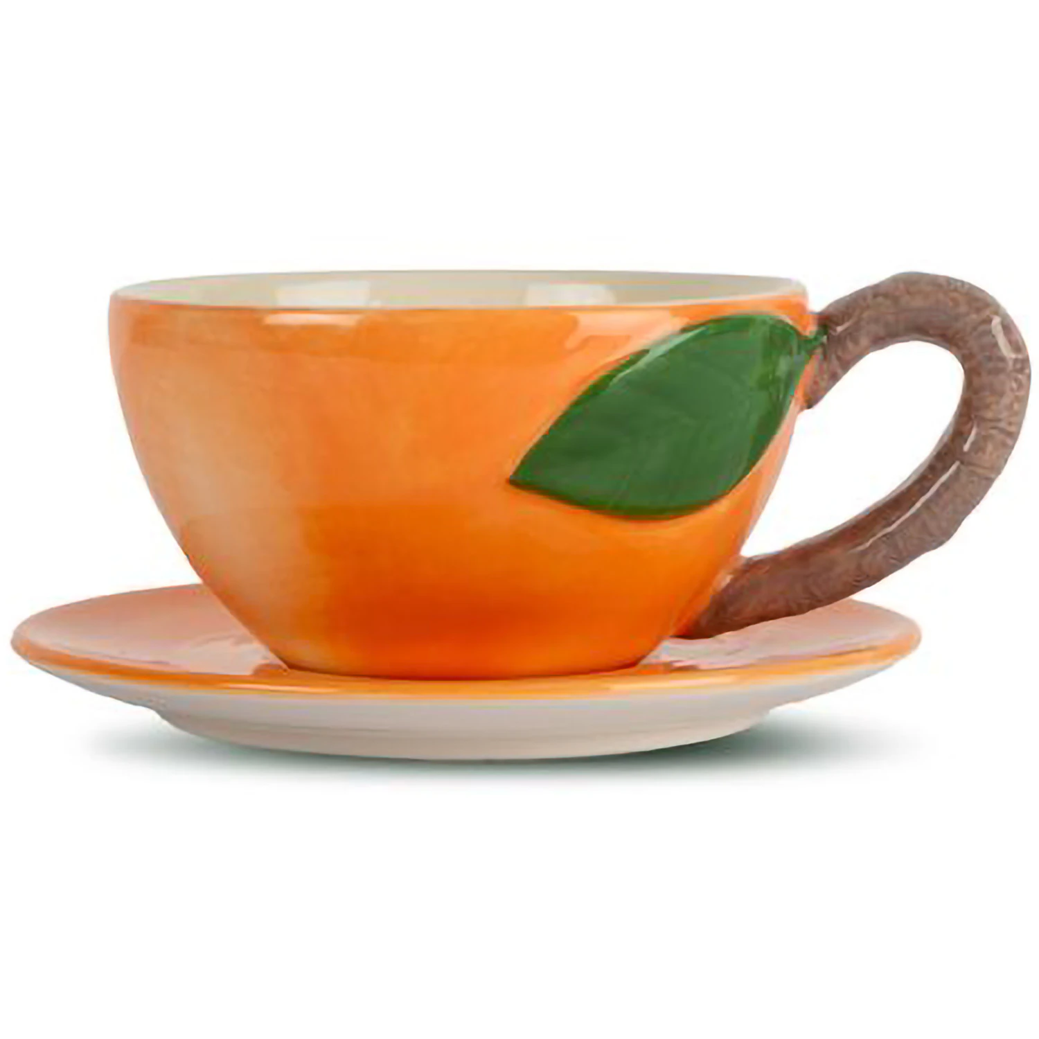 Peach Cup With Plate from ByON | RoyalDesign