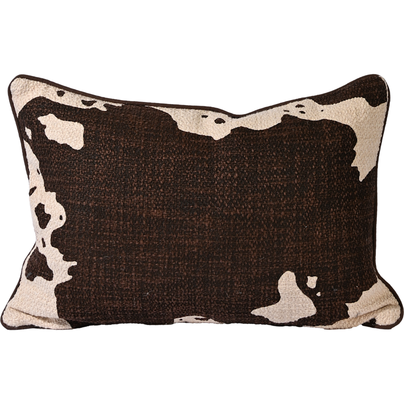 Anima Cow Cushion 40x60 cm, Brown